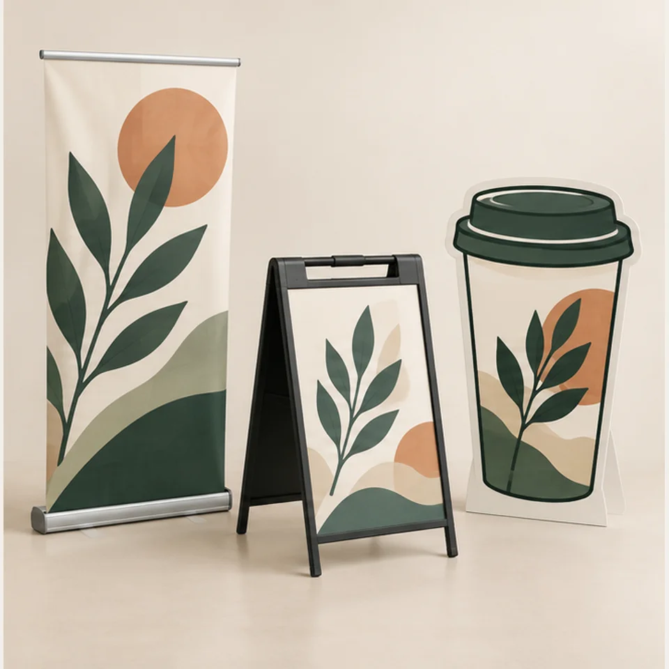 Display Stands: illustrative product examples