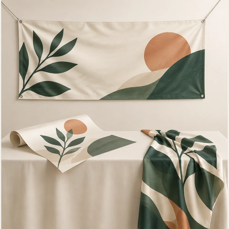 Banners & Bunting: illustrative product examples
