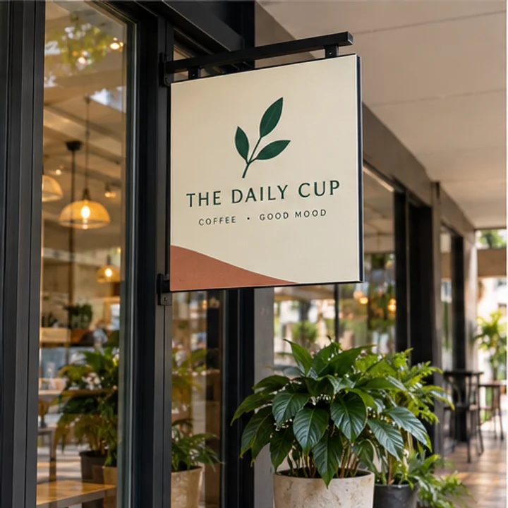 3mm ACP Sheet: mark your entrance - Supported shopfront panel