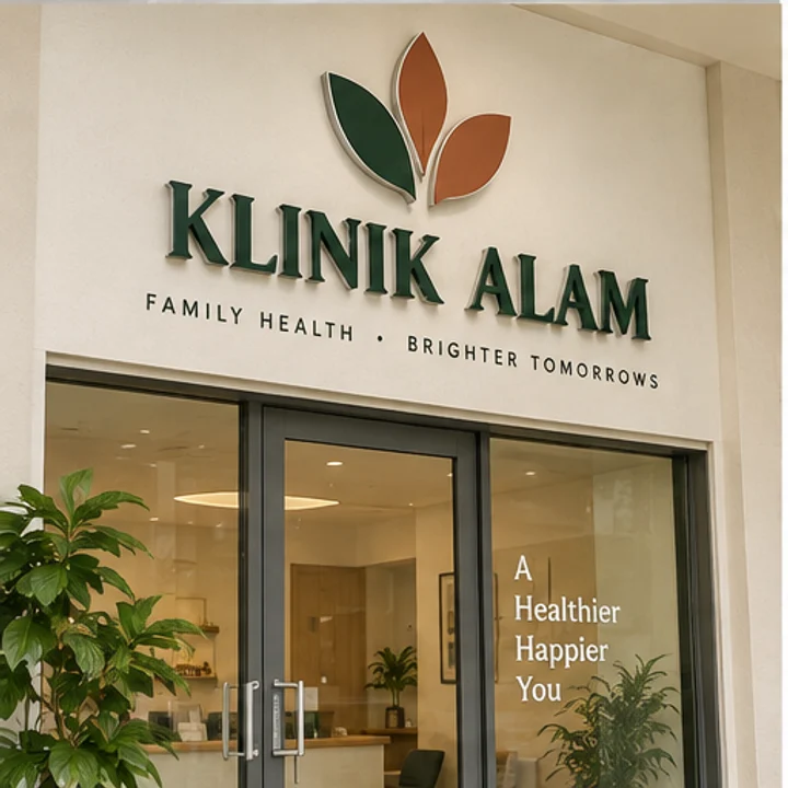 Aluminium Box Up Letters: identify your premises - Clinic entrance