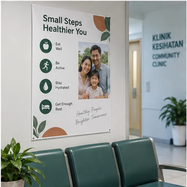 Poster: share information - Waiting-area display