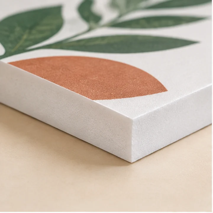 PVC Foamboard material and construction illustration