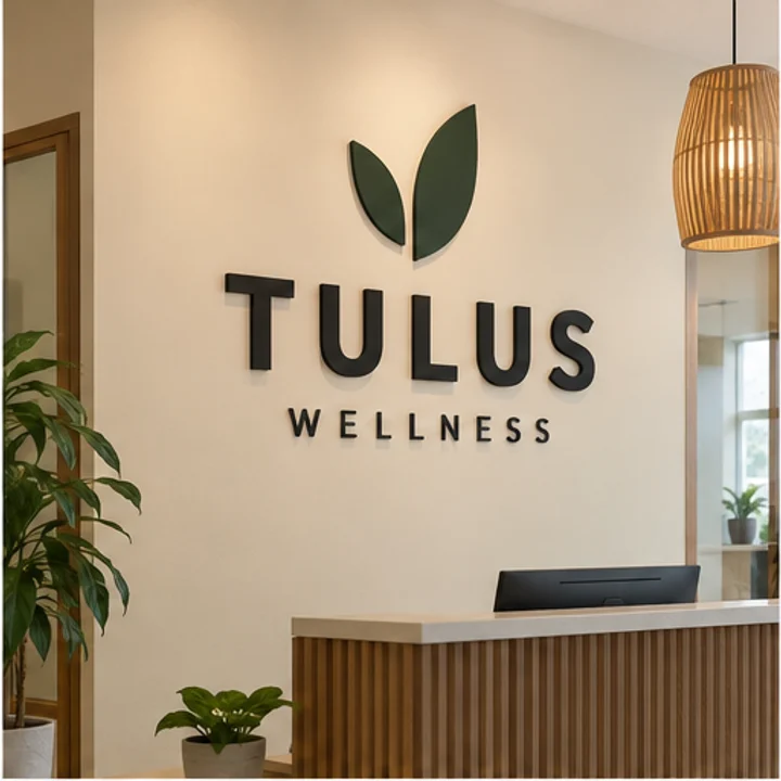 PVC Letters: brand reception - Interior brand wall