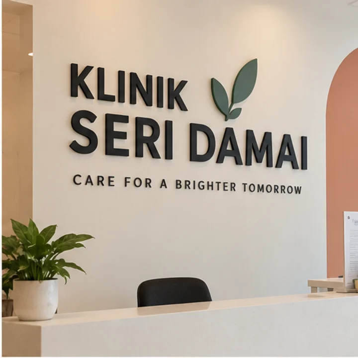 PVC Letters: show your practice name - Reception wall