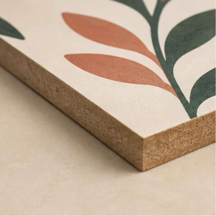 Solid Rubber Wood 12mm material and construction illustration
